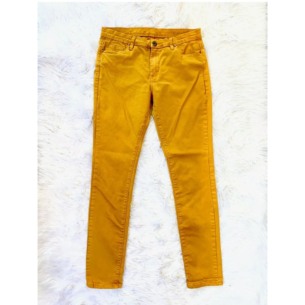 **SOLD** BLANKNYC Gold Mustard Skinny Jeans - Picture 1 of 3